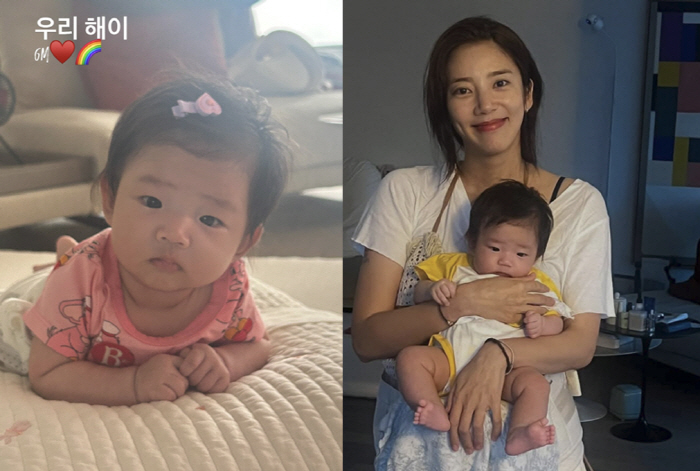 Lee Kyu-hyuk ♥ Son Dam-bi's 90-day daughter, amazing celebrity DNA who looks like her and is good at finding cameras