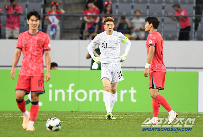  Cho Hyun-woo allowed the first goal