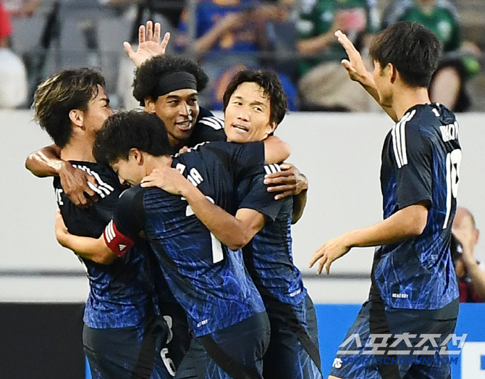  Japan's Germain Scores First Goal