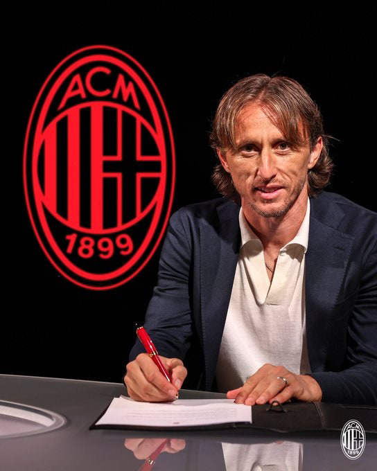 Real legend Modric starts huge challenge No. 14 for AC Milan transfer 11 contract