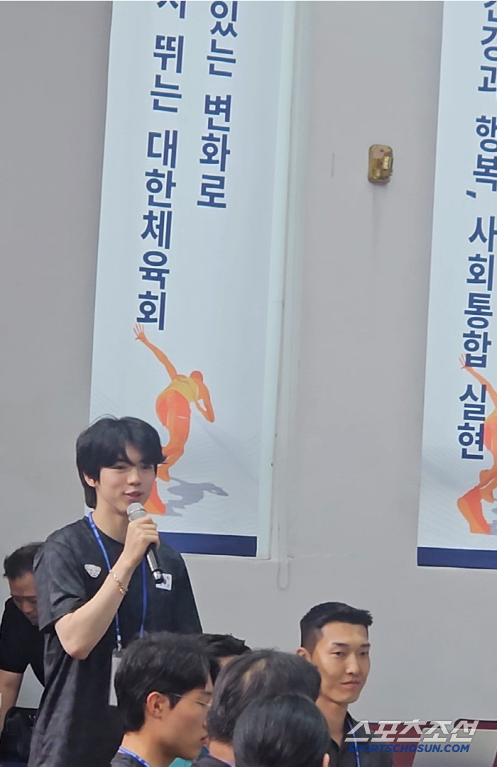 Are you the Minister of Tourism saying you're from the tourism side? Chairman Yoo Seung Min's MZ pragmatic thinking The Korean Sports Council can play a good role in the question of Choi Hwi-young, the nominee for Minister of Culture, Sports and Tourism.