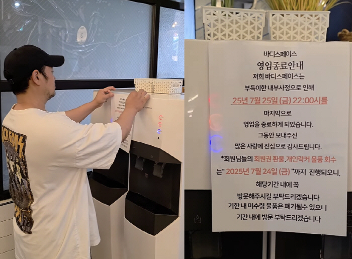 Choi Kang-hee cried, too…Yang Chi-seung, 500 million won lease on a deposit basis → Get a refund for closing the gym
