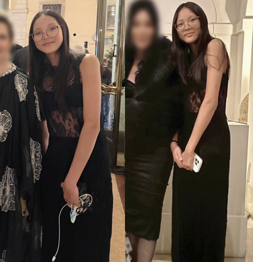 Choo Sa-rang is honored to have a friendly shot with Holland at the age of 14