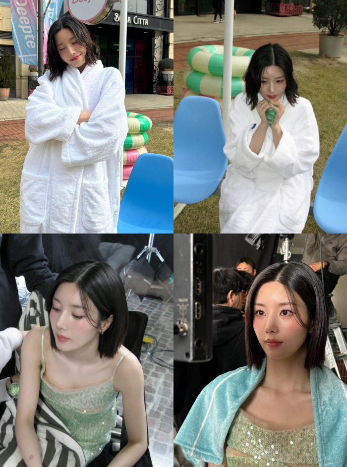 Kwon Eun-bi, the goddess of Waterbomb, was it burdensome to wear revealing clothes..Gown  Blanket Defense