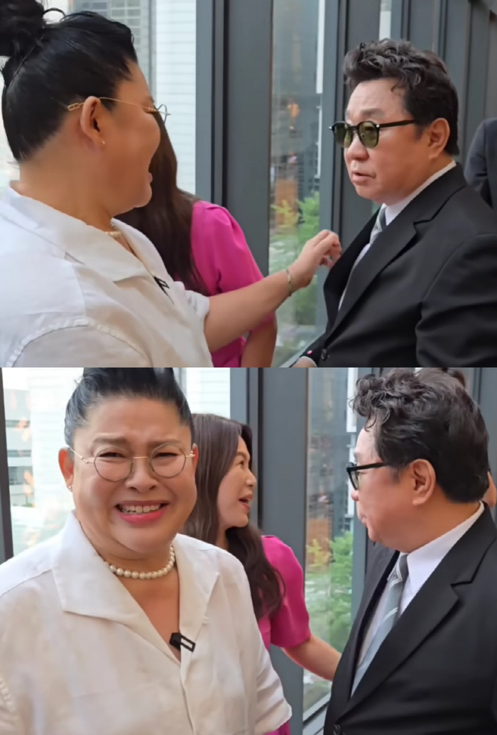 Lee Young-ja, did you shoot Hwang Dong-ju in a love relationship for broadcasting..He's ambitious. Meaningful