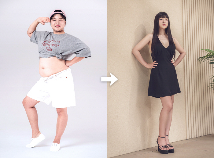Shin Hye-sun lost 21kg and had breast surgery..I can't believe my swimsuit fits me! I'm so touched