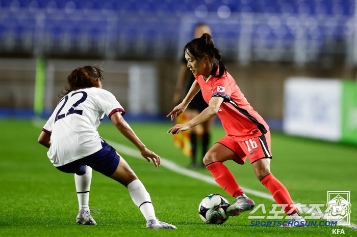 Suwon Miracle!I've done it in 20 years Ji So-yeon X Jang Seul-gi won 2-0 just in the net! Pushing away and winning the East Asian Cup!