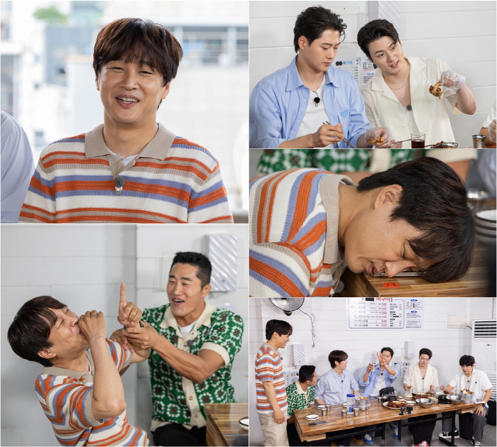 Cha Tae-hyun, what's wrong with signing an unfair contract..I think I made a mistake. Knockdown during the recording (Handsome Guys)