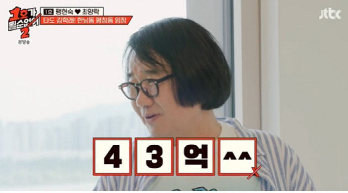  'Hangangang View 4.3 Billion KRW' Fang Hyun-sook and Choi Yang-rak couple 'Seoul Buchon Limjang' ('Can't Be No. 2)