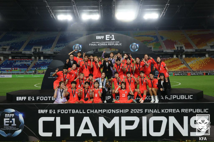 I hope that the first championship in 20 years will lead to the WK League X 女 Football Championship, which has led to the growth of the championship. 