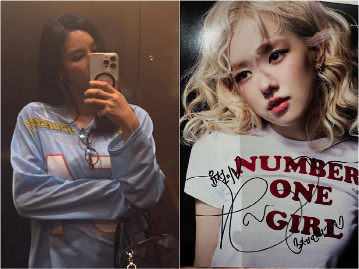 Jang Dong-gun ♥ Ko Soyoung's daughter is also BLINK? Mom's chance...I got Rosé's autograph