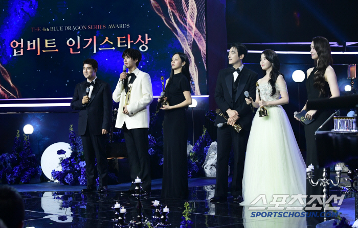  Park Bo-gum, Lee Jun-hyuk, IU, and Hyeri Popular Star Award, Lee Jun-young's intrusion happening