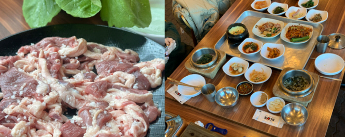 Bongseongol Duck House contains the essence of Jeolla-do-style antibiotic-free charcoal raw duck