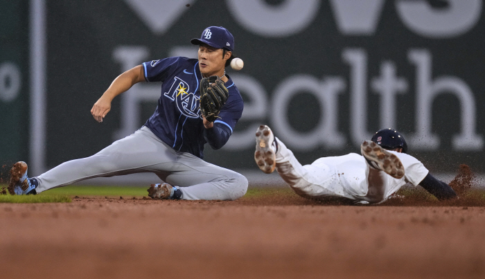  It's a big deal. I'm not calling you to defend... Tampa Bay's Kim Ha-sung has no hit in three consecutive games. a crash in the ten percent range. It's all about disappointment