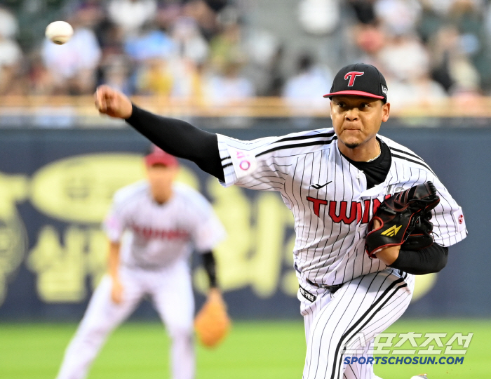 Hernandez, who turned into a 154km fastball pitcher, allowed three runs in six innings. 2G consecutive QS. It's on the verge of defeat, but is it about to rebound