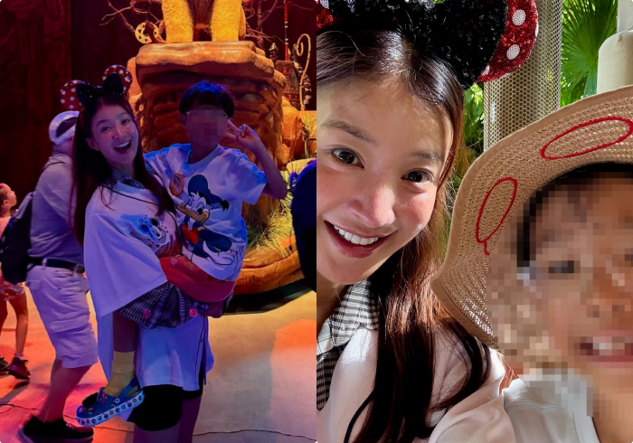 Lee Si-young, motherhood is amazing..I walk 12 hours at the amusement park with 8 years old during pregnancy