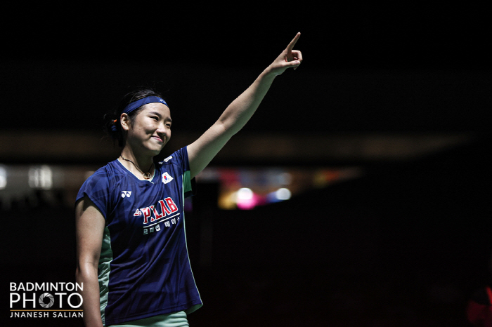 Ahn Se-young, who won the perfect title, achieved her sixth victory of the Japanese Open season...The 5th match against Wang Zui proves Wang Zui's killer