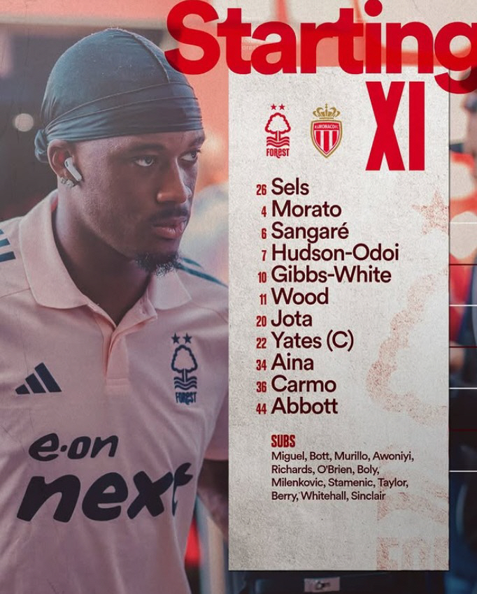 Controversy over Tottenham's transfer to Gibbs White for the first time in the Nottingham preseason...Frank, don't talk much, but → keep your position professional
