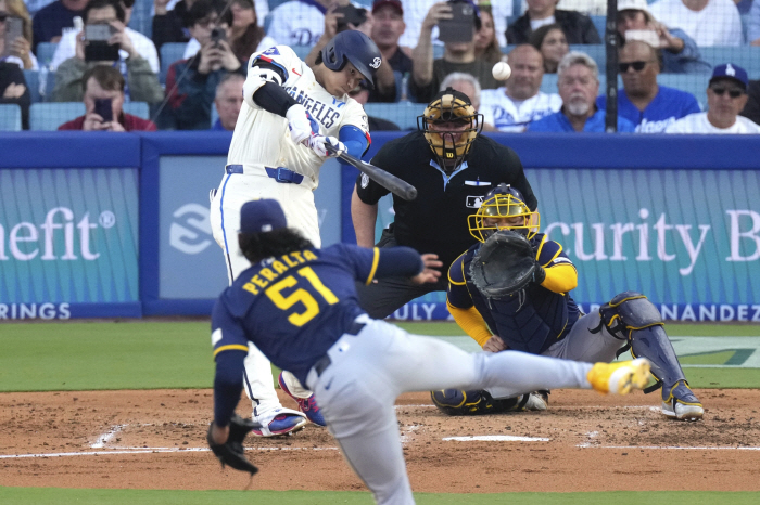 Hye-sung did not shine, and the Dodgers lost again. Kim Hye-sung had no hits in four at-bats against Milwaukee, and the Dodgers also lost 78