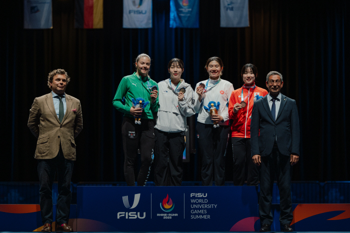World University Pistdo Ranked 2nd in the world, Cho Yong-young, 女 Sabres Individual Exhibition 金쾌거!