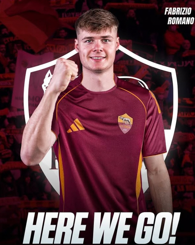 100 million pound genius killer, how did this happen...HERE WE GO→BBC confirmed, Ferguson again on loan. This time, Rome
