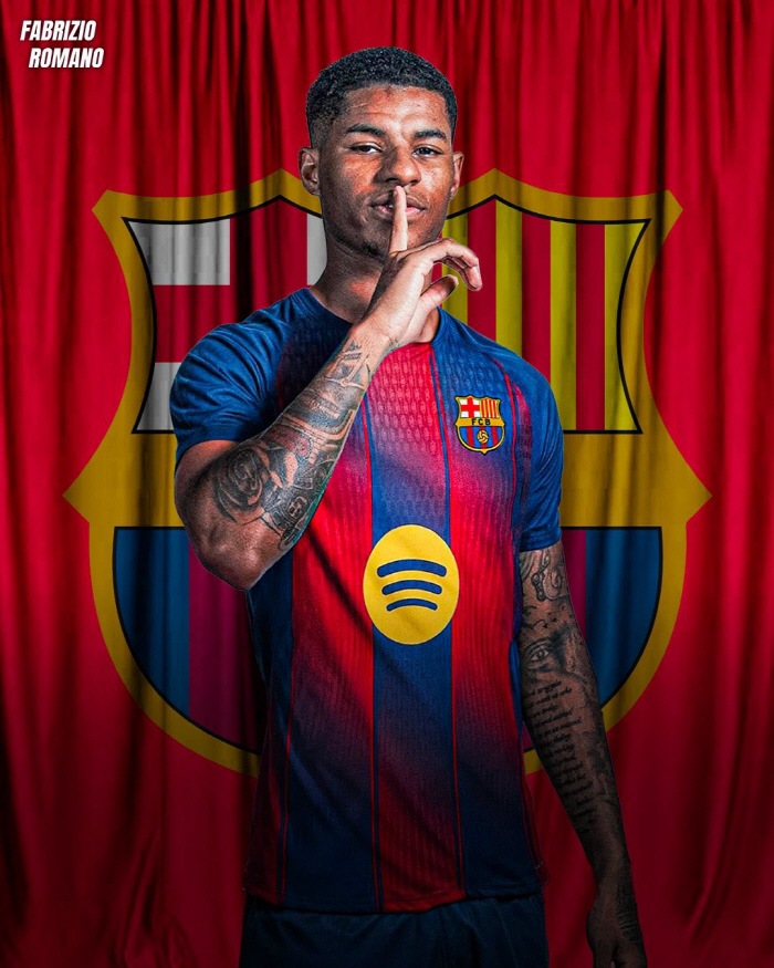 Rashford is really coming to Korea. He will face his old best friend Lingard...Arrives at the airport ahead of joining Barcelona → Give up 15% of salary