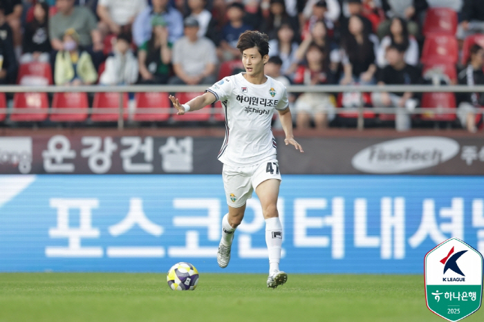 Second Park Ji-sung Kang Sang-yoon's soaring market value, 8x jump to 6.3 billion won → Top in the K League (CIES)