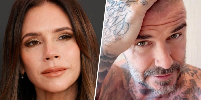Honey, it's so terrible!It's not funny how this happens to super star Beckham