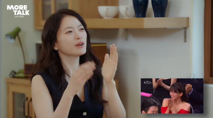 Woohee Chun and Jaebum Park's body reaction. I didn't know you liked it that much