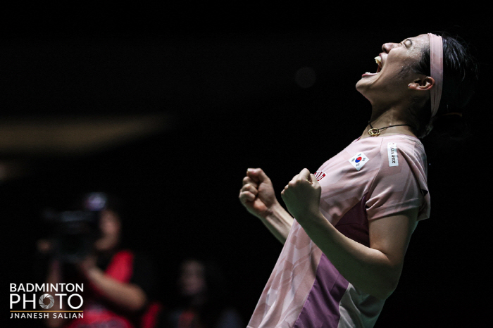 Following the world's No. 1 trio, Seo Seung-jae and Kim Won-ho, Ahn Se-young also made it to the round of 16 at the Chinese Open...Super 1000 Grand Slam  2 consecutive wins in a row