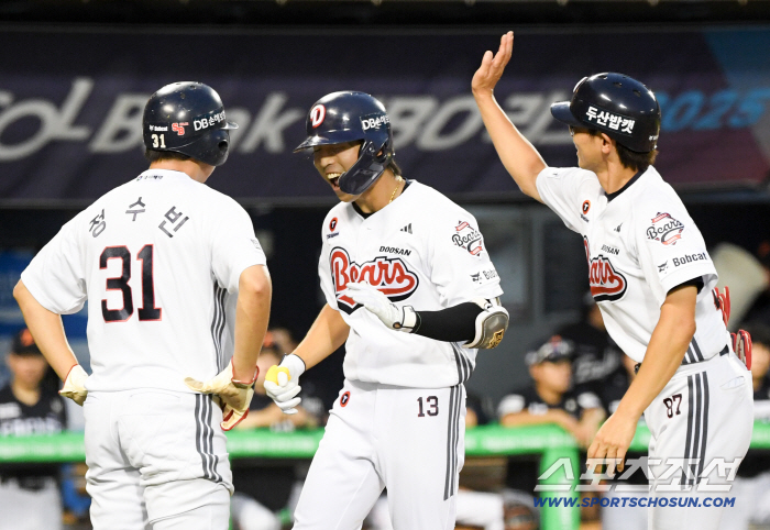 I drop an eagle, too! Hanwha Shocking 213 Defeat → Doosan is crazy in July. Park Jun-soon's cycling hit without a hit