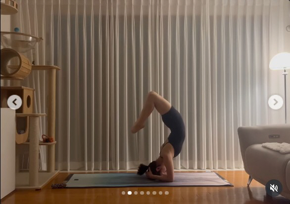 It doesn't matter if Shim Eun-woo goes well or not...fall into yoga practice