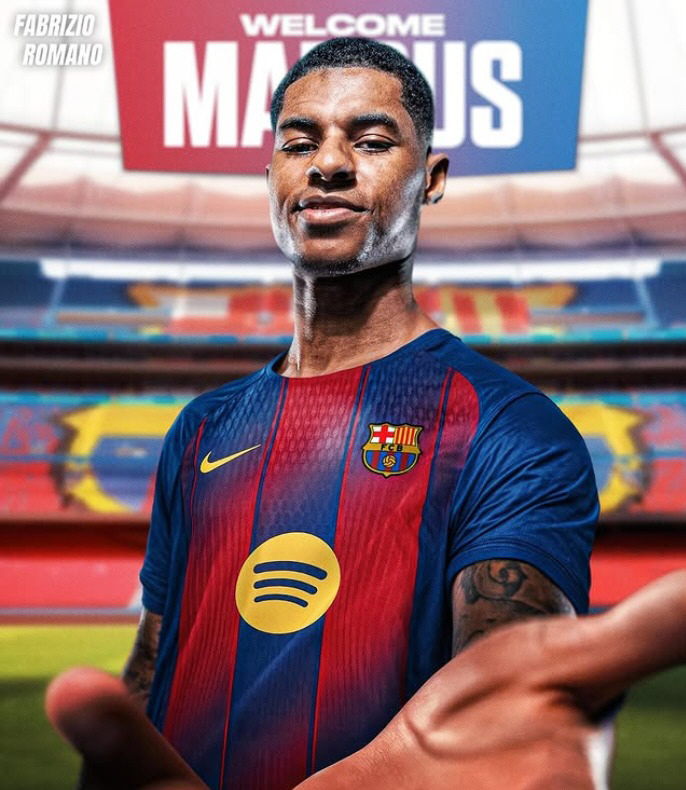 Rashford just signed HERE WE GO again, Barcelona soon to announce its official...Reunited with Lingard in Seoul, provincial interest explodes