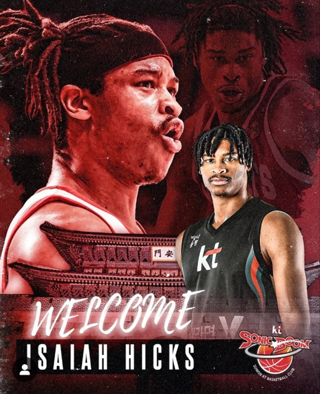 1.5 option  1.5 option KT's interesting test. Isaiah Hicks  Derek Williams has been recruited. Will we be able to succeed