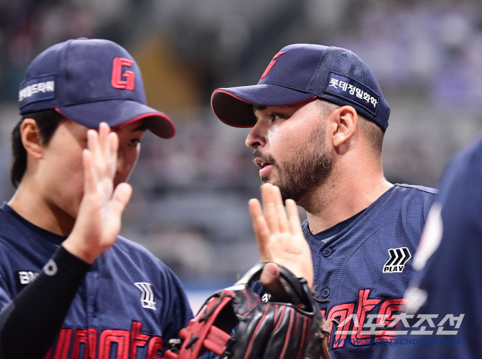 Gamboa 9K Show  Ko Seung-min's return shot achieved Lotte's 50 wins, Kiwoom's 4-0 rout 
