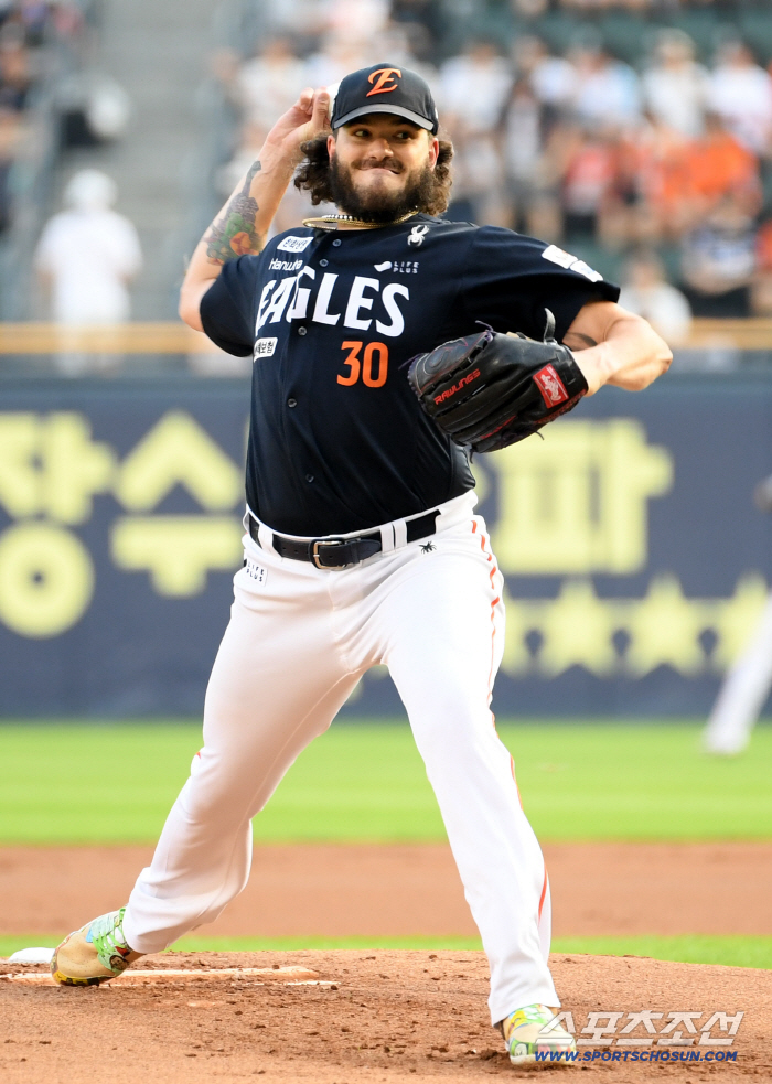 It was a crazy pitch with 70 pitches and 6 innings of 7K scoreless, but it's a steel plate? There's no problem with the next game, but...