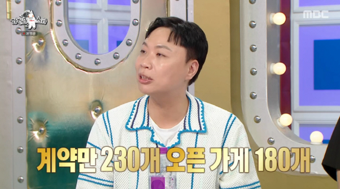 Lee Sang-joon Shows Off His Amazing Finances 230 Beef Restaurant Contracts and 180 Open (RAS)