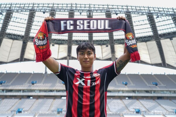  Jangshin center back Jung Tae-wook leased FC Seoul for the rest of the season, number 18...I'm looking forward to how much I'll grow