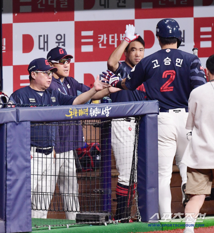  Manager Kim Tae-hyung's home run was good