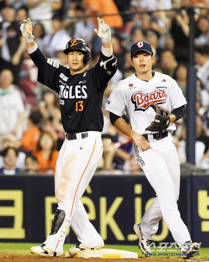 Ponce 70 pitches replacement variables → Kim Jae-hwan's thrilling reversal → Nochae's timely hit counterattack...Doosan Hanwha, General Mengun draw 