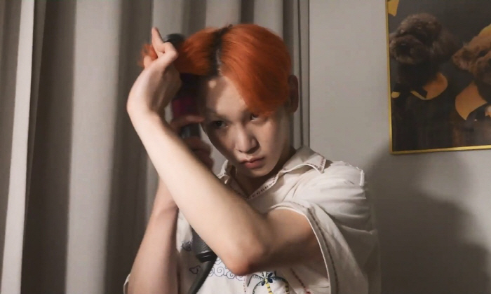 SHINee key, fancy hair color → was self-dyeing...Wasn't it your shop skills? Surprise