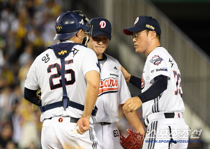  I believe in acting Kim Taek-yeon, who visited the mound in the 9th inning