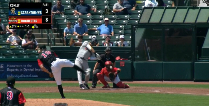 Three home runs exploded in left-handed jersey Triple-A! 29 Home Run Minor 1st Run, but the Yankees send it to ARI?
