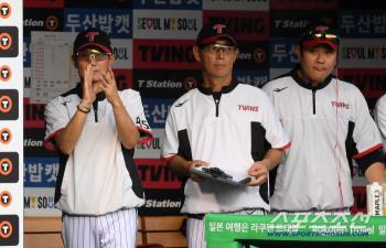 I don't watch Hanwha games. I'm just stressed out → LG won 8 games and lost 2 games and moved further away from Hanwha