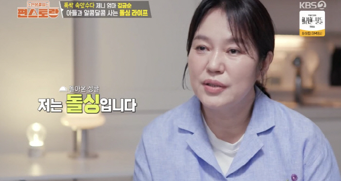 Jenny's mom Kim Geum-soon was divorced after getting married in Brazil, and returned home due to the damage of a six-member robbery (Pyeon Restaurant)