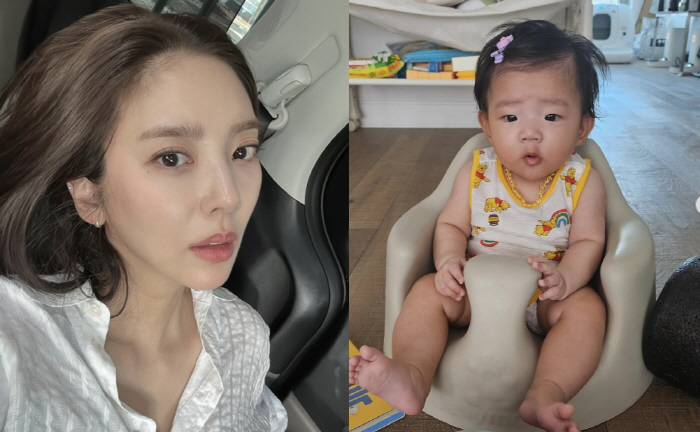 Lee Kyu-hyuk ♥ Working mother who is tired of dieting after giving birth to Son Dam-bi and raising her child with a devastating cheeks