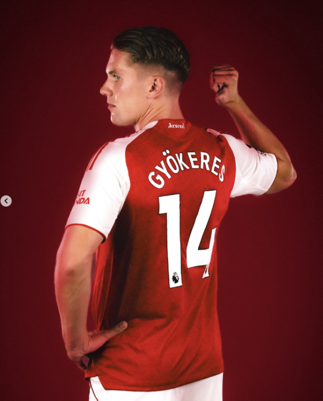 It's a win this time! Arsenal have 97 goal monster FW Jockeres signing a five-year contract  118.7 billion won  No. 14 