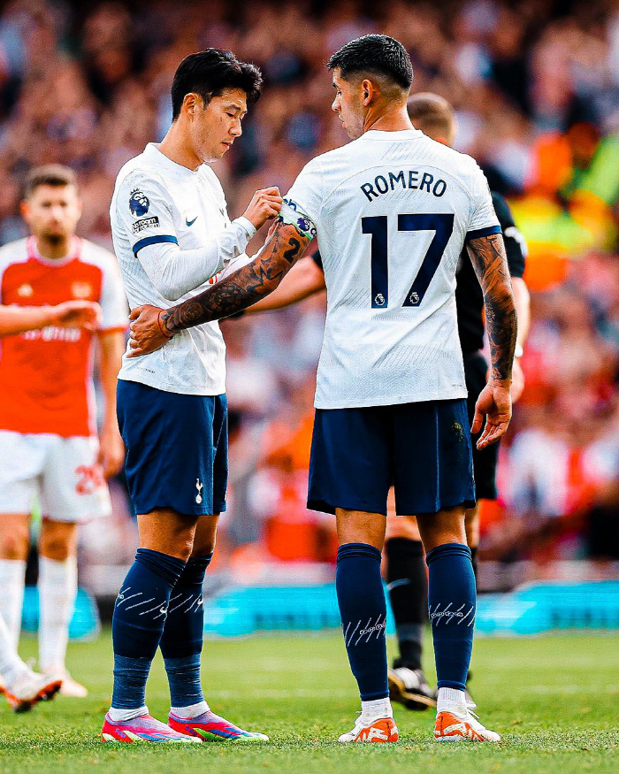 Is Tottenham's next captain Romero?→ Son Heung-min is anxious about his future...Frank is testing his leadership in the preseason