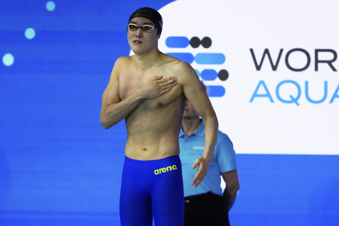 King Woo-min Kim Woo-min's secret to the 0.25 second difference was the last 50 metersI wish you strength in the 800m relay for the second consecutive medal