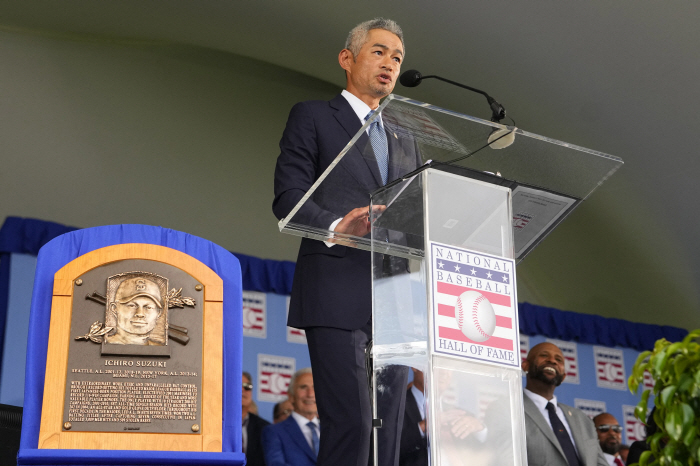 My best colleague is my wife, Ichiro, starting with a historic HOF speech wit and ending with thanks and advice